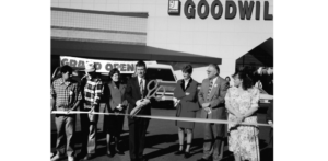 Ribbon cutting at Boise Goodwill store