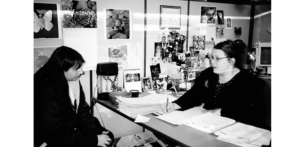 Working Solutions Case Manager meeting with participant